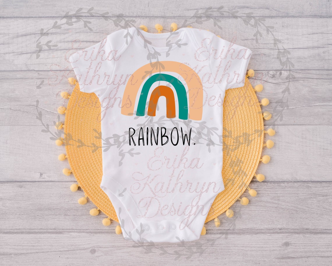 Download Rainbow SVG pregnancy announcement after loss grief death | Etsy