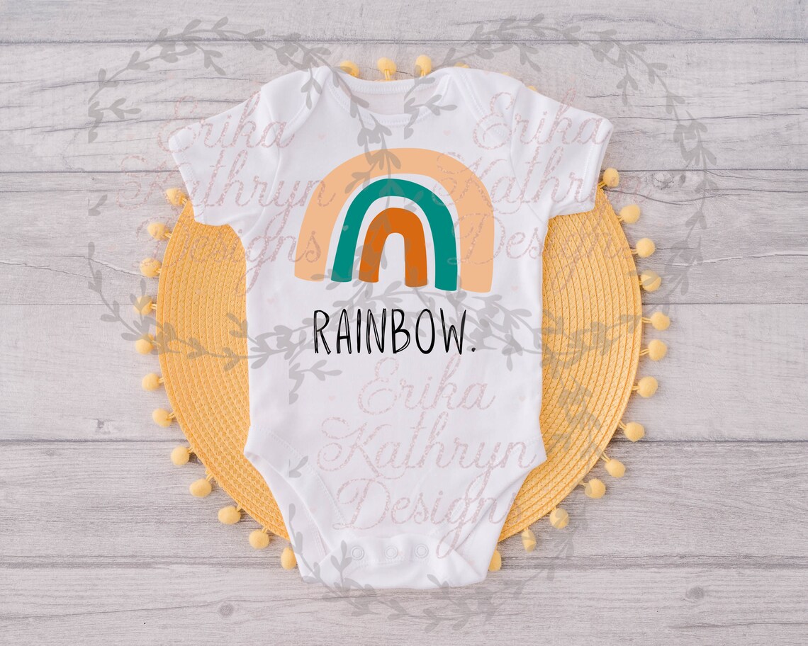 Download Rainbow SVG pregnancy announcement after loss grief death | Etsy