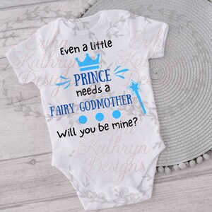 Even a little prince needs a fairy Godmother Will you be mine? | DIGITAL | ask baby&#39;s grandmother | baby boy  | personal and commercial use