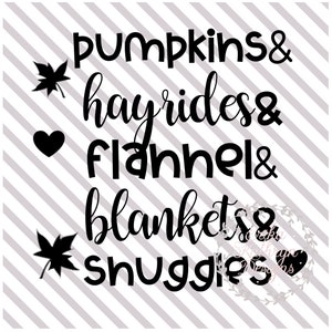 Pumpkins and Hayrides SVG