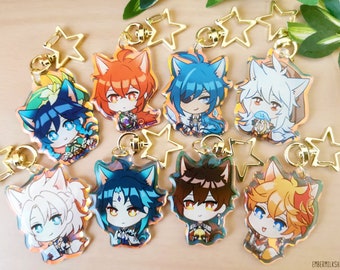 Neko Genshin Impact Acrylic Charms