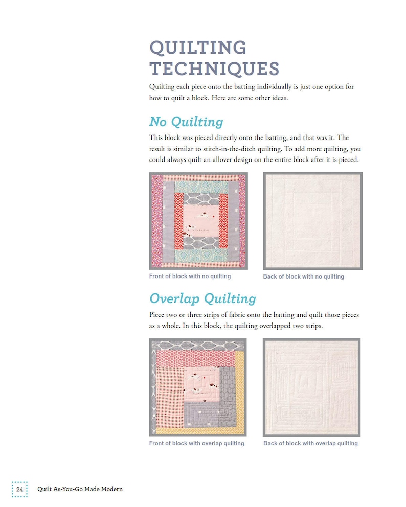 Patchwork Quilt Tutorial: DIY Illustrated E-book (PDF) image 3