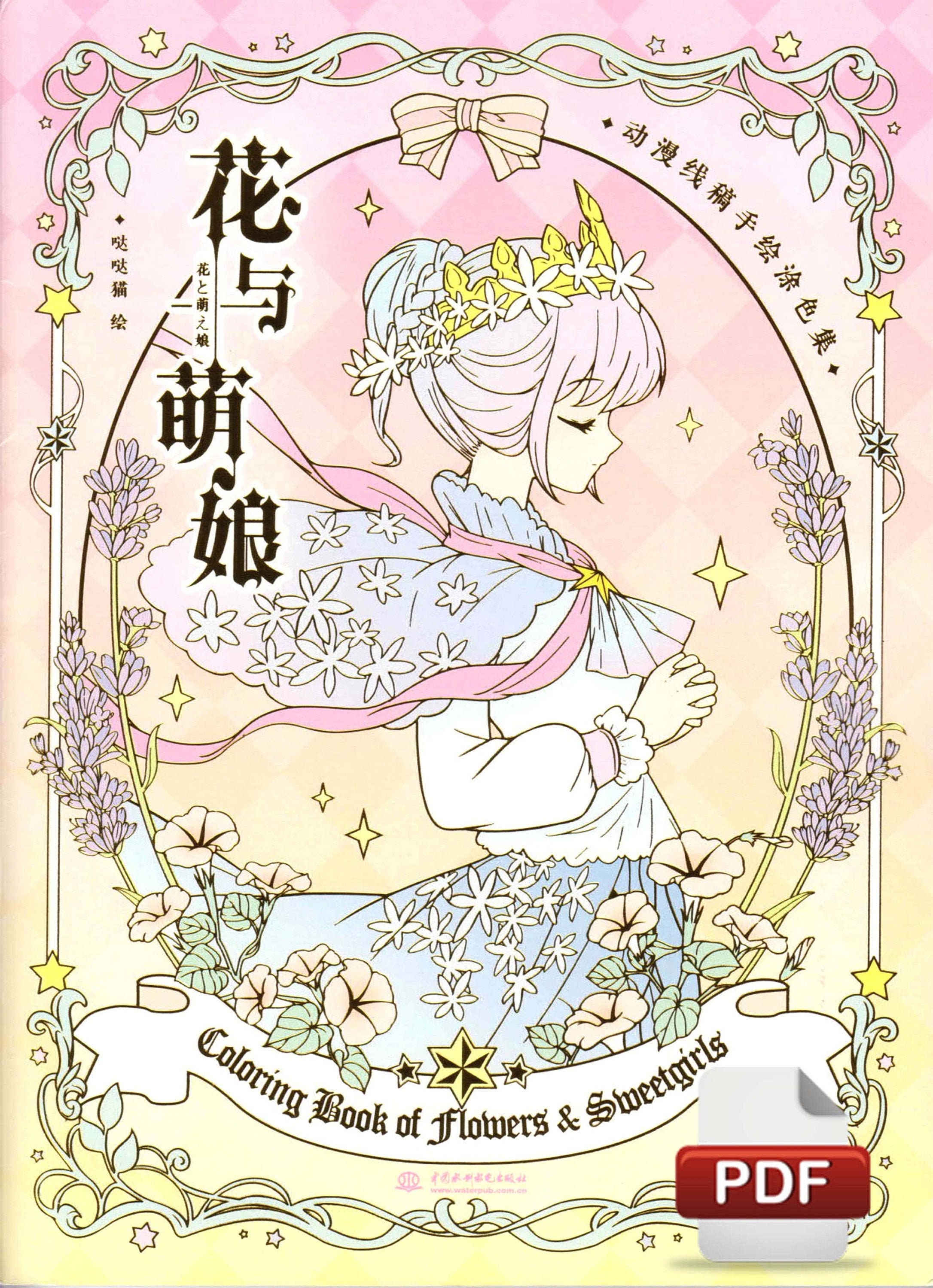 99 Anime Girl Coloring Pages Pdf Best