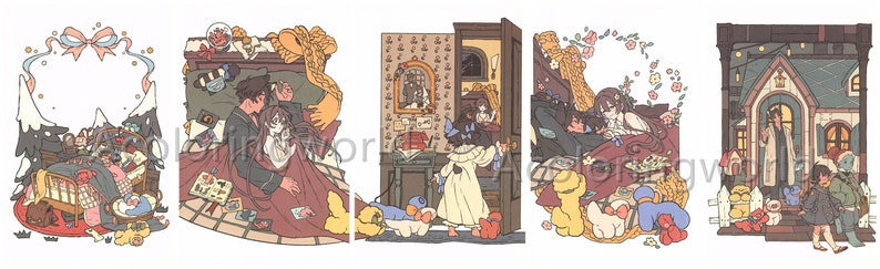 Cute Monster Coloring Book for Adults, Korea Art (PDF) image 7