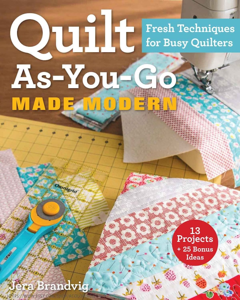 Patchwork Quilt Tutorial: DIY Illustrated E-book (PDF) image 1