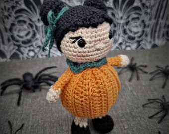 Cute crochet pumpkin for Halloween: PumpKid
