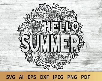 Download Mandala Summer Svg Etsy