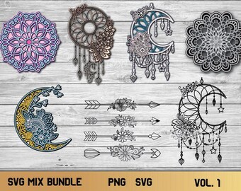 Download 3 Layer Dreamcatcher Etsy