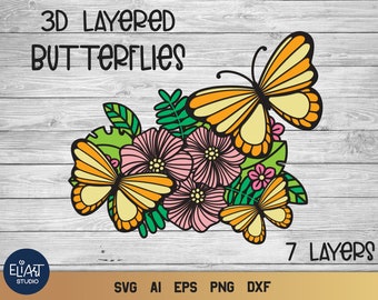 Download Butterfly Mandala Svg Etsy