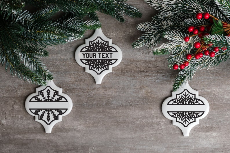 Download Arabesque Svg Christmas Ornament Bundle Commercial And Personal Use 6 Designs Arabesque Tile Monogram Ornaments Svg Drawing Illustration Art Collectibles Theartistloft Co Uk