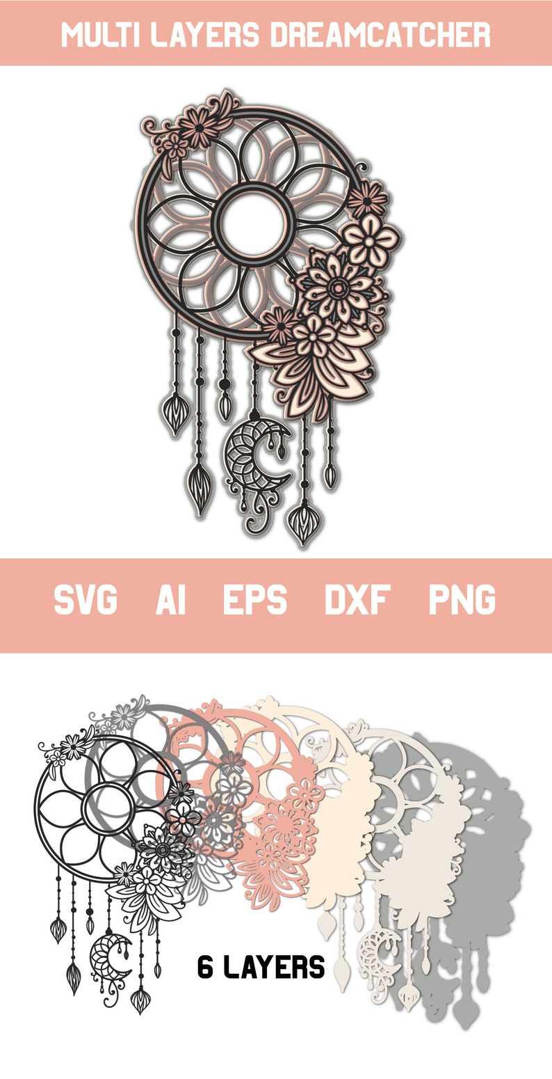 Download Multi Layered Svg Images - Layered SVG Cut File - Best All ...