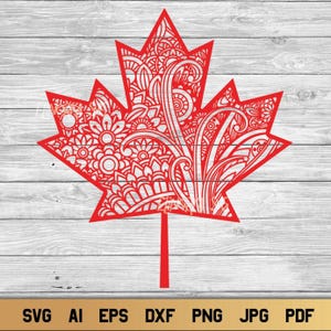 Ahornblatt SVG, Kanada Tag SVG, kanadisches Ahornblatt.