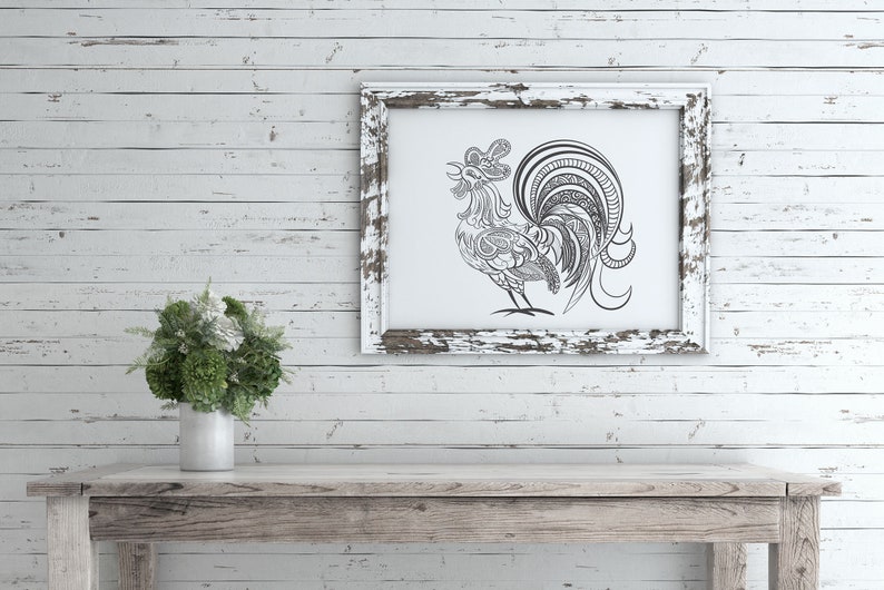 Free Free Rooster Mandala Svg 584 SVG PNG EPS DXF File