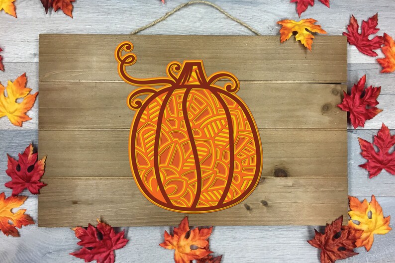 Download Multi Layer Pumpkin SVG Halloween SVG 3d Layered | Etsy