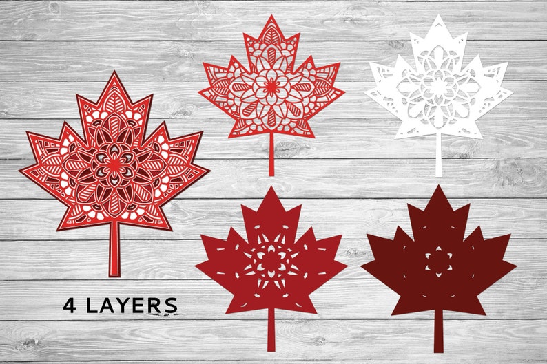 Free Free Layered Leaf Svg 112 SVG PNG EPS DXF File