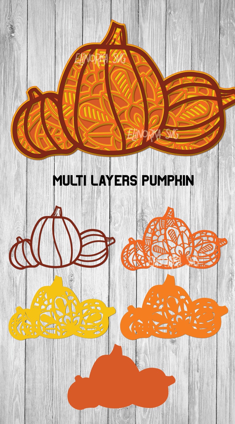 Download Layered Pumpkin Svg Free - Layered SVG Cut File