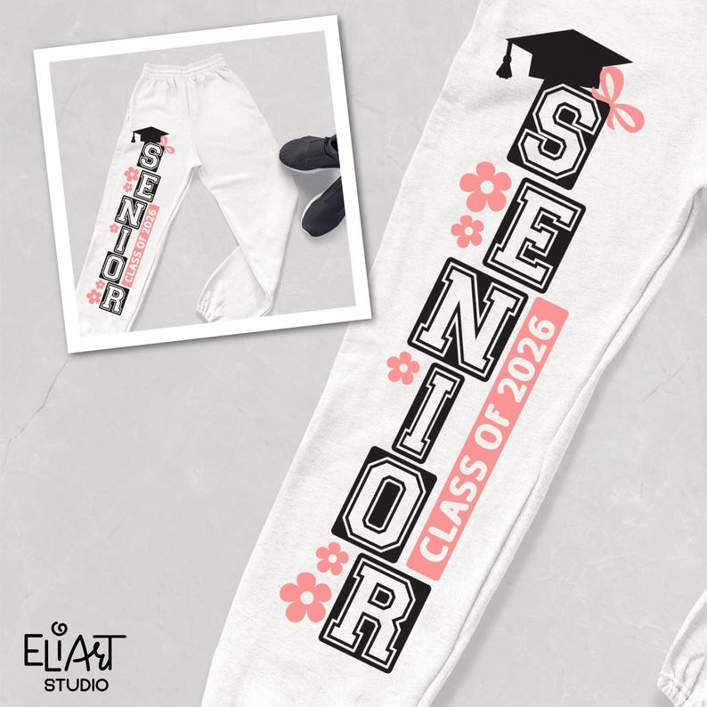 Senior 2026 SVG, Coquette Senior 2026 SVG, Class of 2026 SVG, Senior Vertical Sign, Senior 2026 Decor, Senior Coquette Bow.