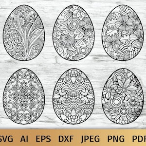 SVG de Pascua, SVG de huevo de Pascua, SVG de paquete de Pascua.