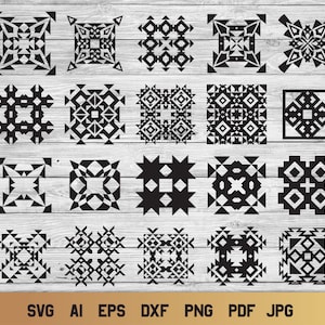 Aztec SVG, Tribal Pattern SVG, Aztec Pattern SVG 20 Elements.