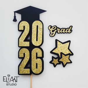 2026 Graduation SVG, Class of 2026 SVG, Graduation Cake Topper SVG, Graduation Decor, Graduation Sign.