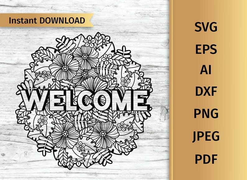 Free Free Initial Mandala Svg 751 SVG PNG EPS DXF File