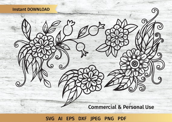 Free Free Flower Doodle Svg 941 SVG PNG EPS DXF File