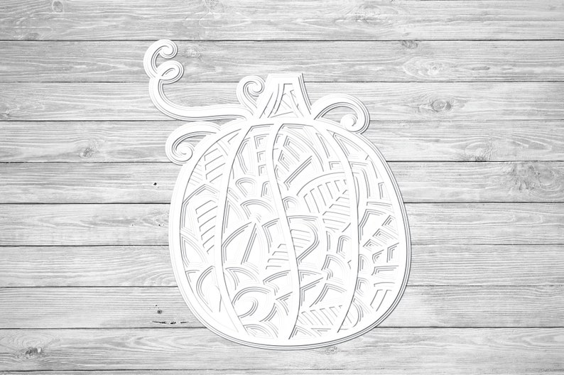 Download Multi Layer Pumpkin SVG Halloween SVG 3d Layered | Etsy
