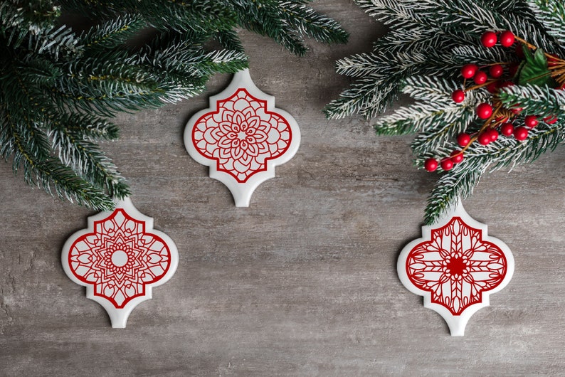 Download 25 Designs Arabesque Tile Mandala Ornaments Svg Commercial Use Arabesque Christmas Ornament Svg Bundle Vol 1 Drawing Illustration Art Collectibles Delage Com Br