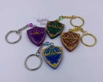 Kikka Tye Dye Star Charm Keychain