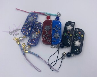 Kikka Tye Dye Star Charm Keychain
