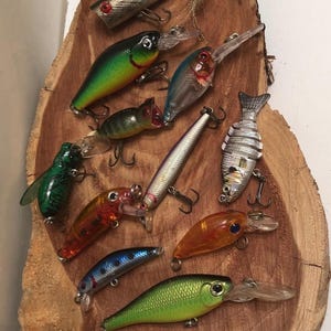 Lot De Leurres De Pêche Vintage - Hula Poppers, Jitterbug Et Plus - Collection
