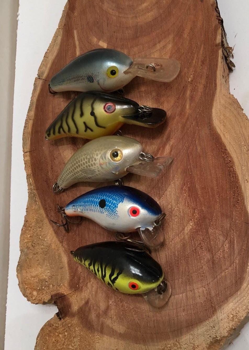 13) Ancien petit leurre de pêche Jerkbait. Rapala, rebelle ET
