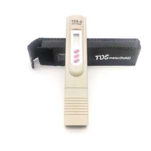 TDS Meter with Temperature - Carnivorous Plant Water Meter - Total Dissolved Solids Meter - Water Quality Meter - Hard Water Meter - TDS Pen