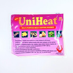 96 Hour Heat Pack and Standard to Priority shipping upgrade for plants purchased from Sweet Leaf Nursery ONLY