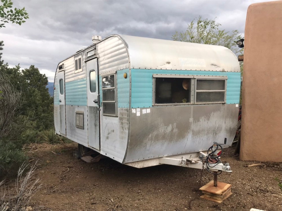 SOLD Adorable 1963 Yellowstone Travel Trailer Etsy