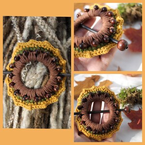 LWLWA 400 Bemalte Holzperlen - Großes Loch 5mm Für Dreadlocks & Schmuck