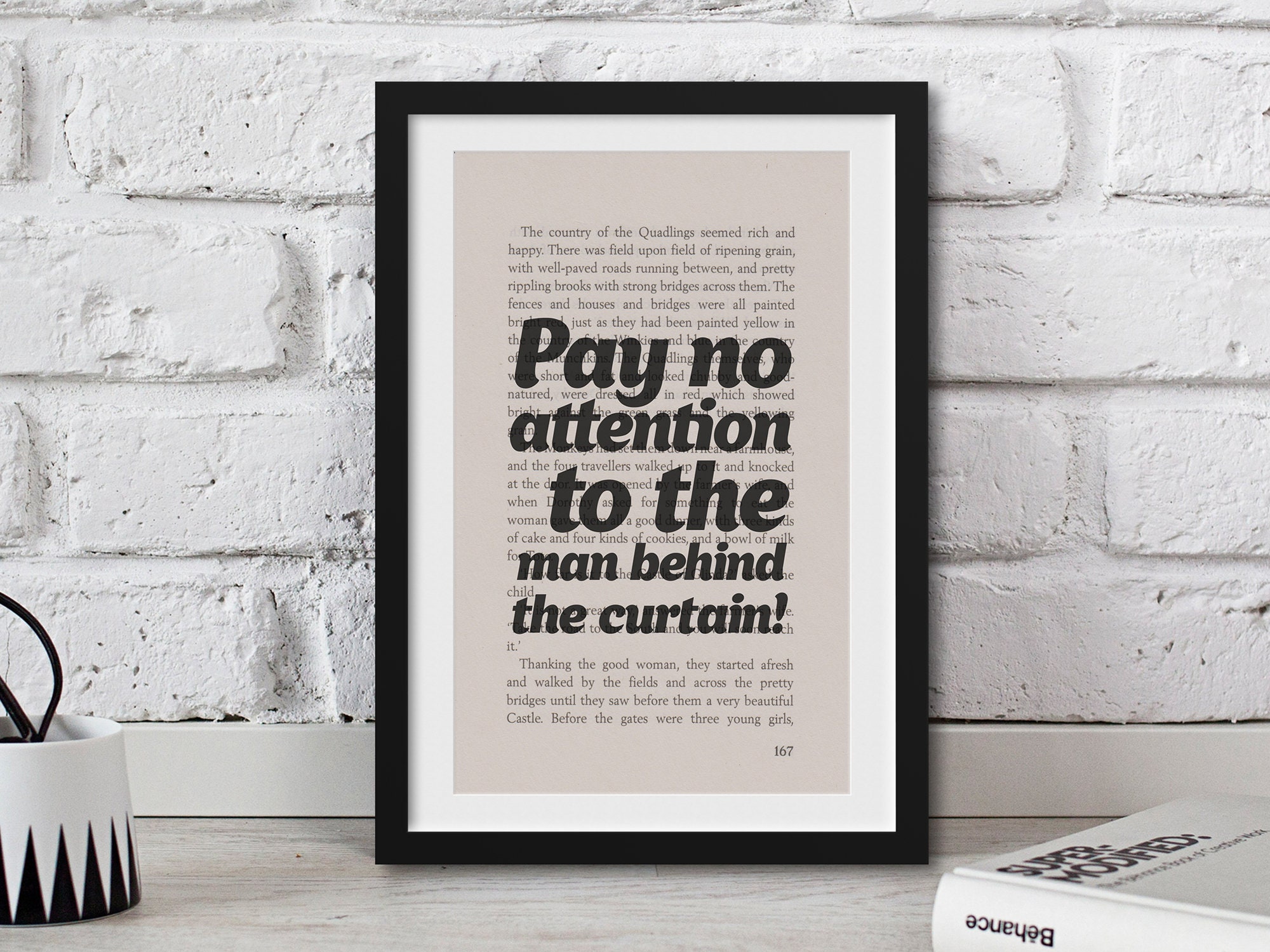 Pay No Attention To The Man Behind The Curtain Wizard Of Oz Etsy Pay No Attention To The Man Behind The Curtain Wizard Of Oz Etsy
