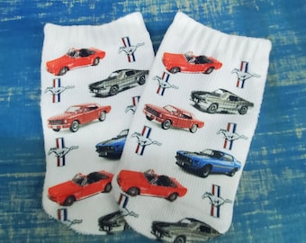 Infant Classic Ford Mustang Grippy Socks