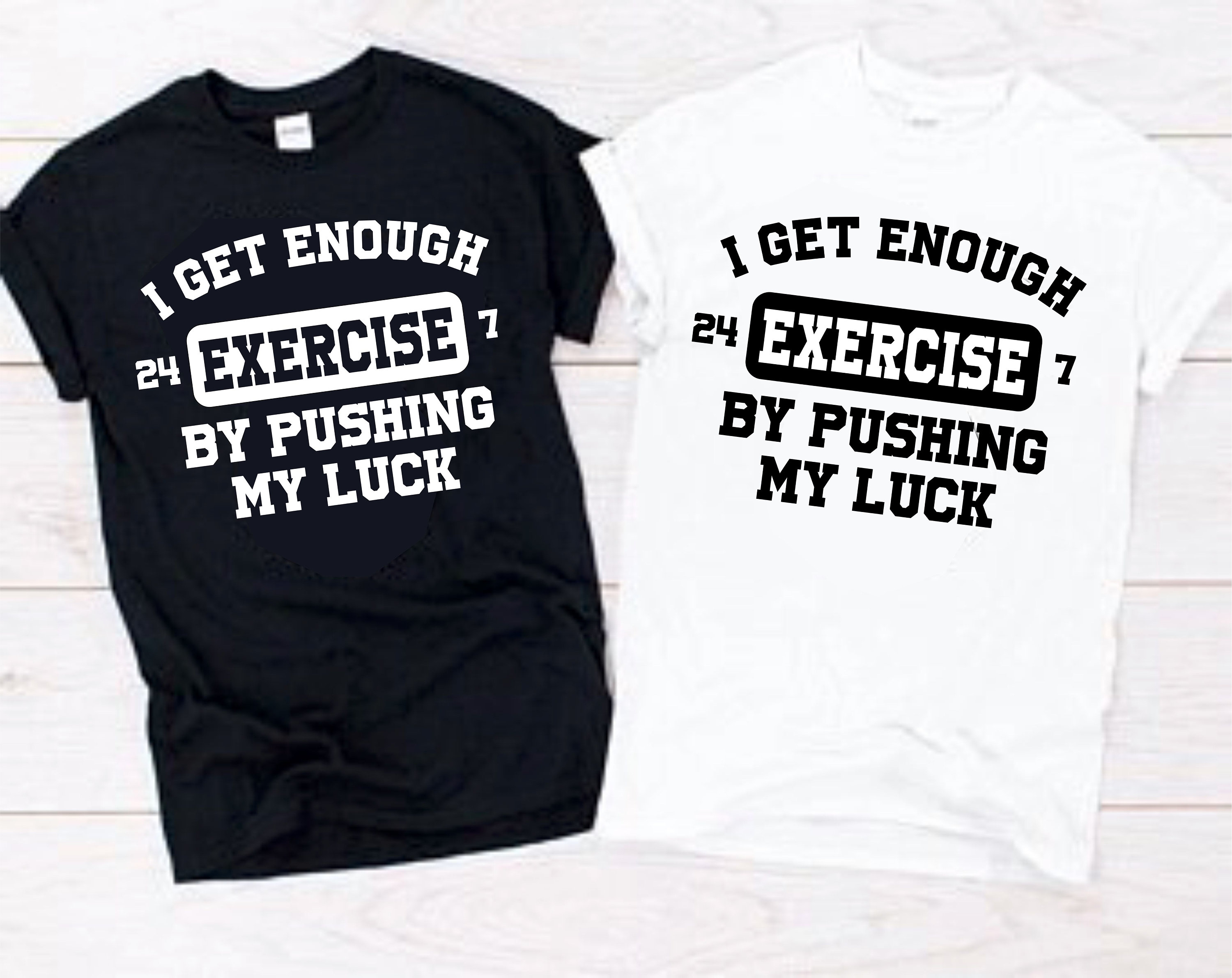 Funny Exercise Tshirt Etsy