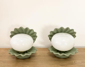 Vintage seashell lamp from the 70s/80s
