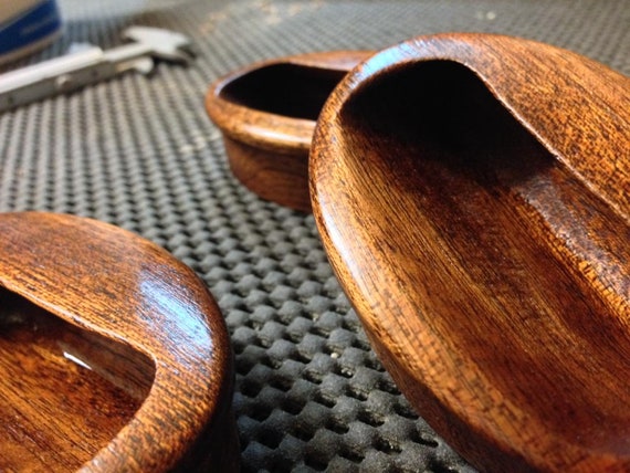 Wood Drawer Pulls Recessed Closet And Deawer Pulls Etsy