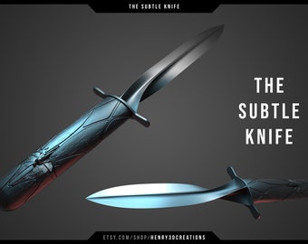 His Dark Materials 3D Printable The Subtle Knife. STL File