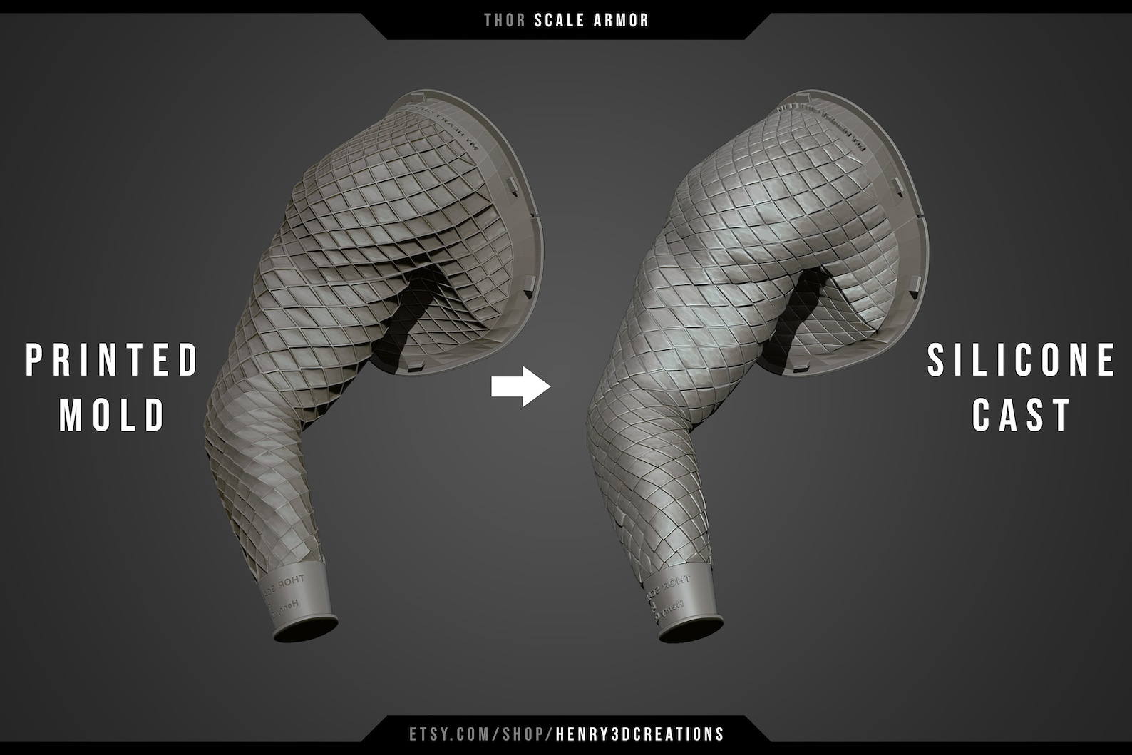Thor Armor Pattern Cosplay. Thor Scale Armor STL Files. Thor Sleeves ...
