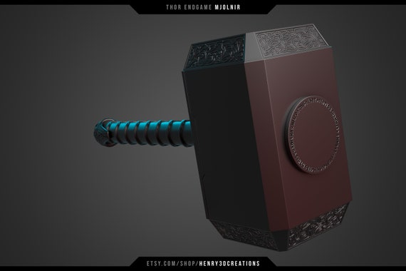 God of War Thor's Hammer Digital 3MF 3D File for Cosplay -  Israel