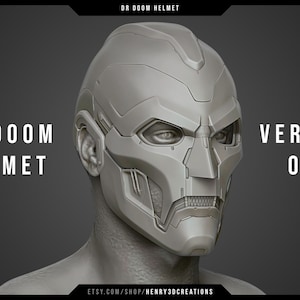 Dr Doom Helmet. Original design by Henry Creations.