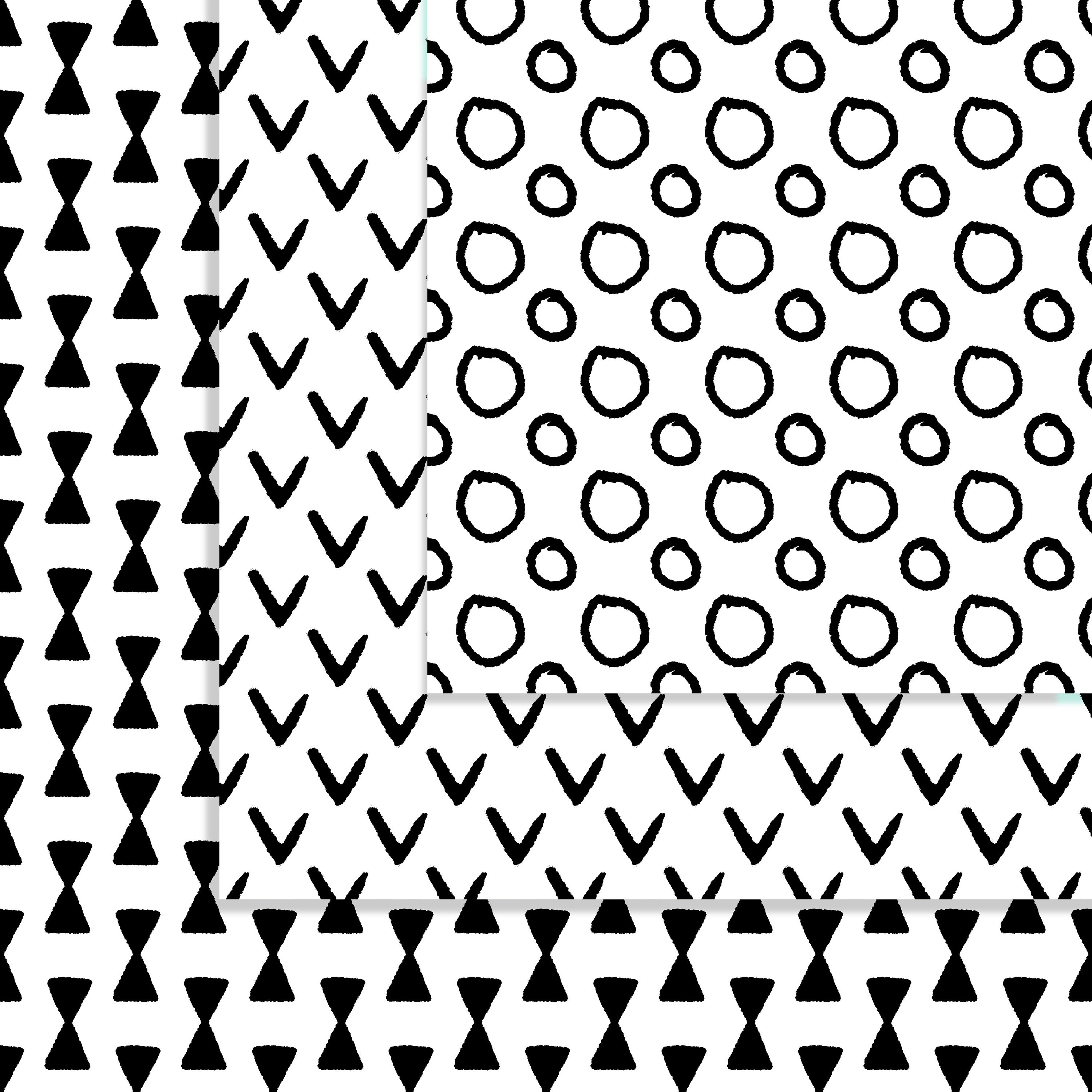 Inky Doodles Digital Paper Pack, Commercial Use, Digital Download - Etsy
