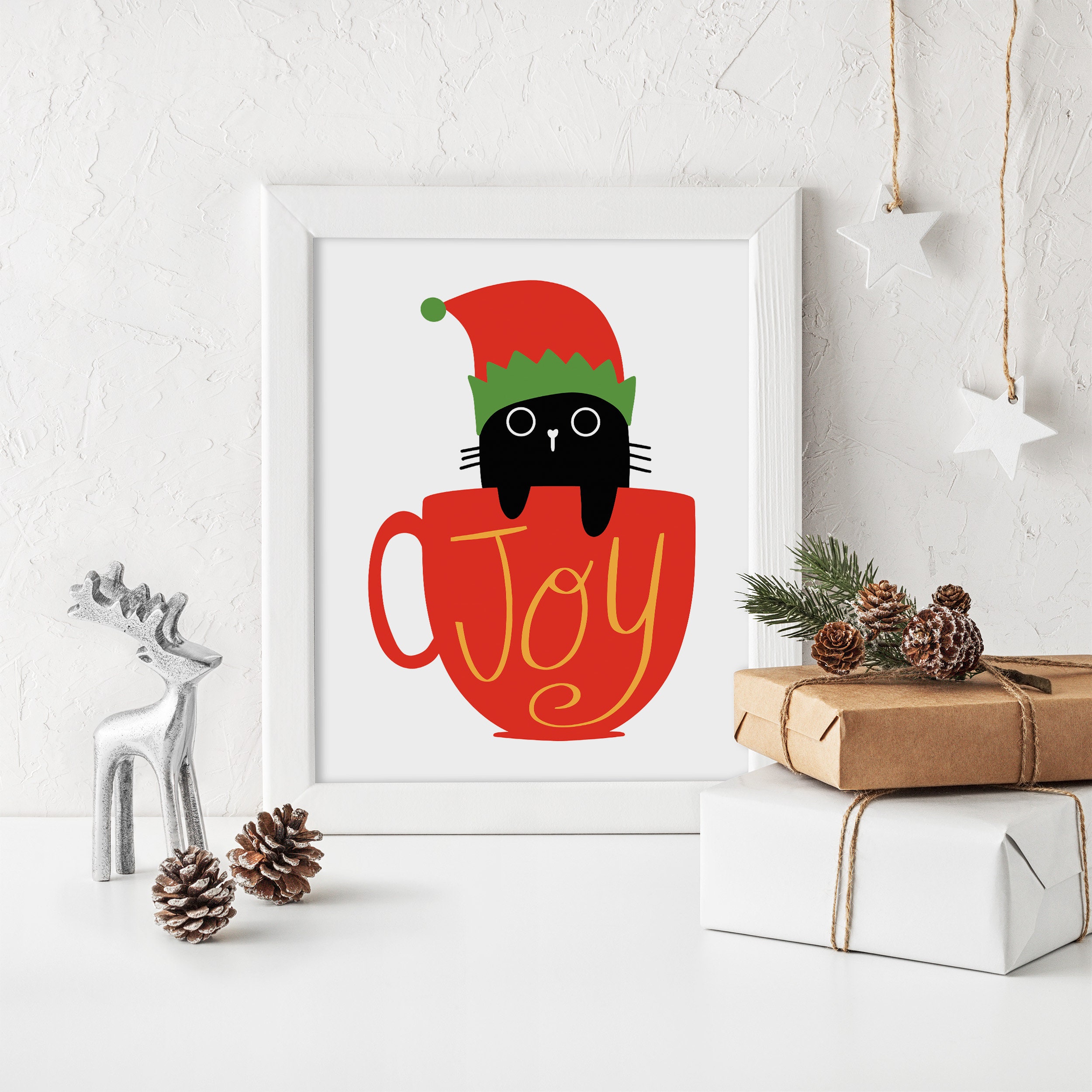 Christmas Cat SVG Bundle Christmas Svg Bundle Catmas Svg Etsy