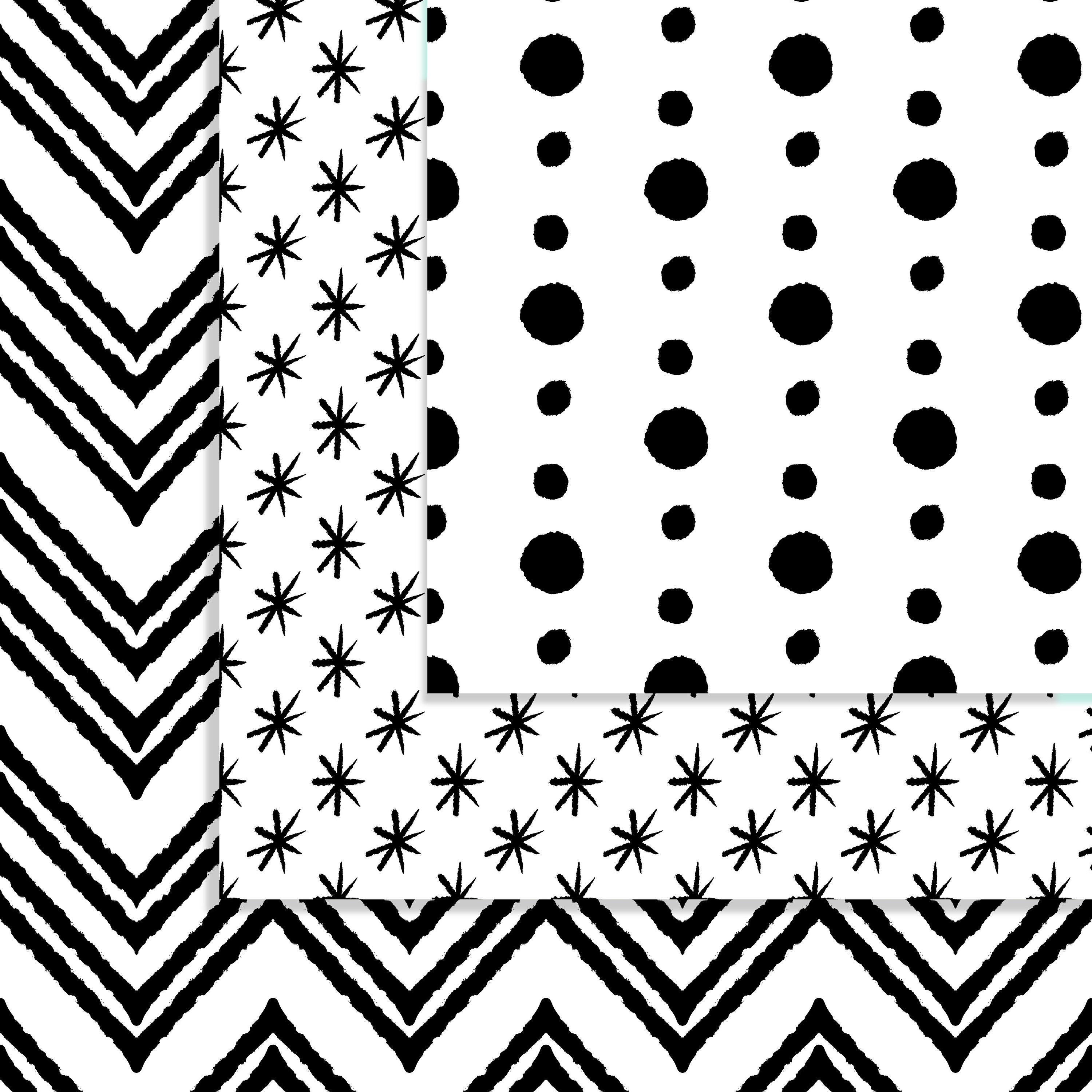 Inky Doodles Digital Paper Pack, Commercial Use, Digital Download - Etsy