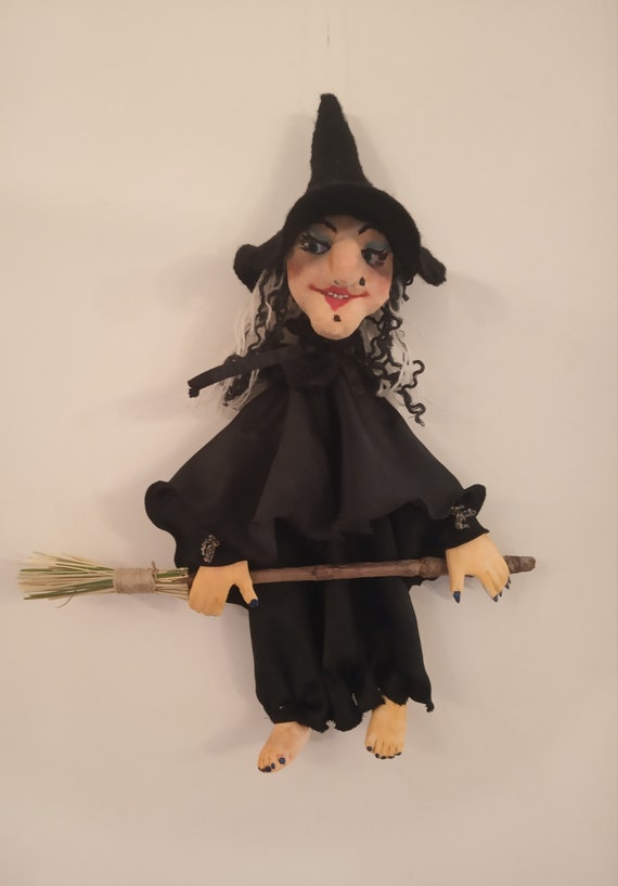 handmade witch dolls