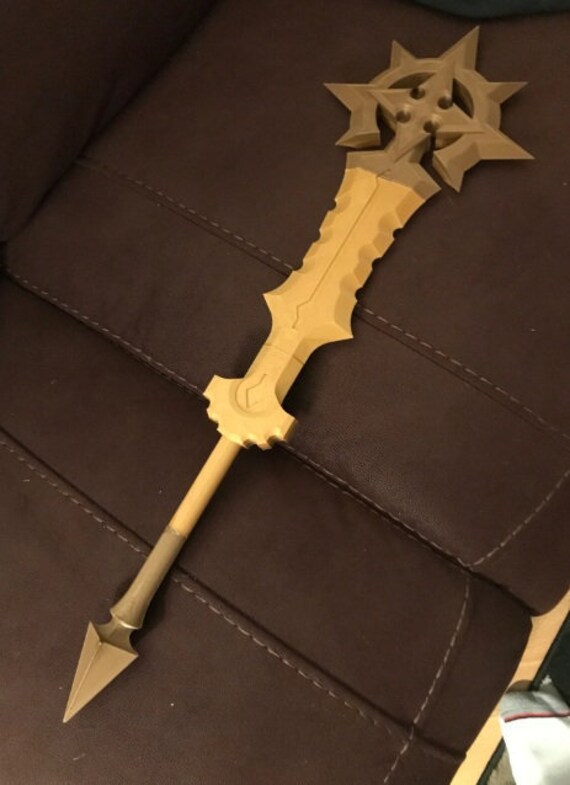 Kingdom Hearts Saix S Claymore 3d Printed Keyblade Etsy Kingdom Hearts Saix S Claymore 3d Printed Keyblade Etsy